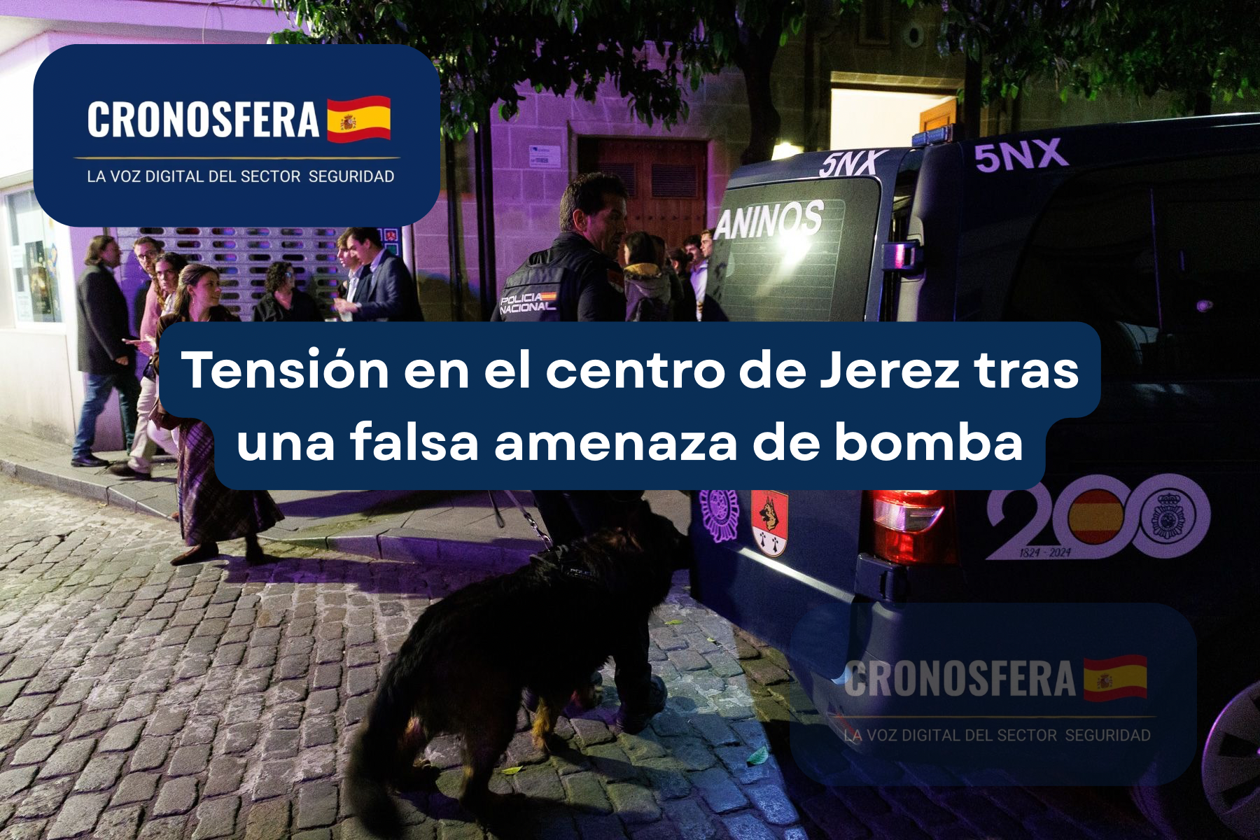 Detenido el autor de la falsa amenaza de bomba en plena Semana Santa en Jerez