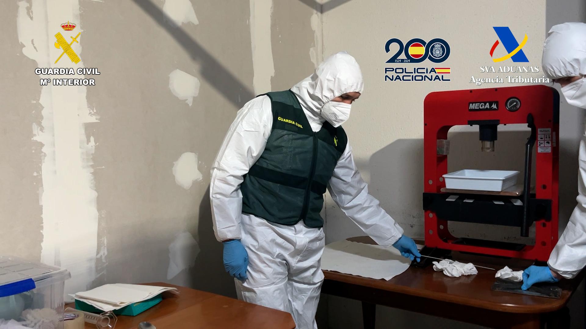 CAE UN MACRO LABORATORIO DE COCAÍNA EN TOLEDO: PRODUCCIÓN CONTINUA Y RED INTERNACIONAL